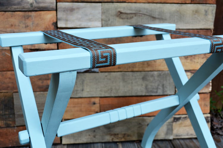 chalky finishes greek key luggage holder