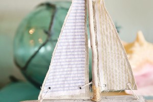 Your Inspired Design Link Party - DIY Sailboat