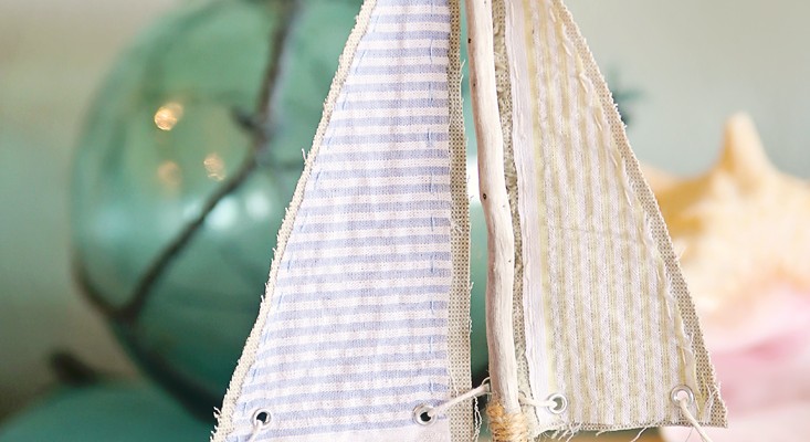 Your Inspired Design Link Party - DIY Sailboat